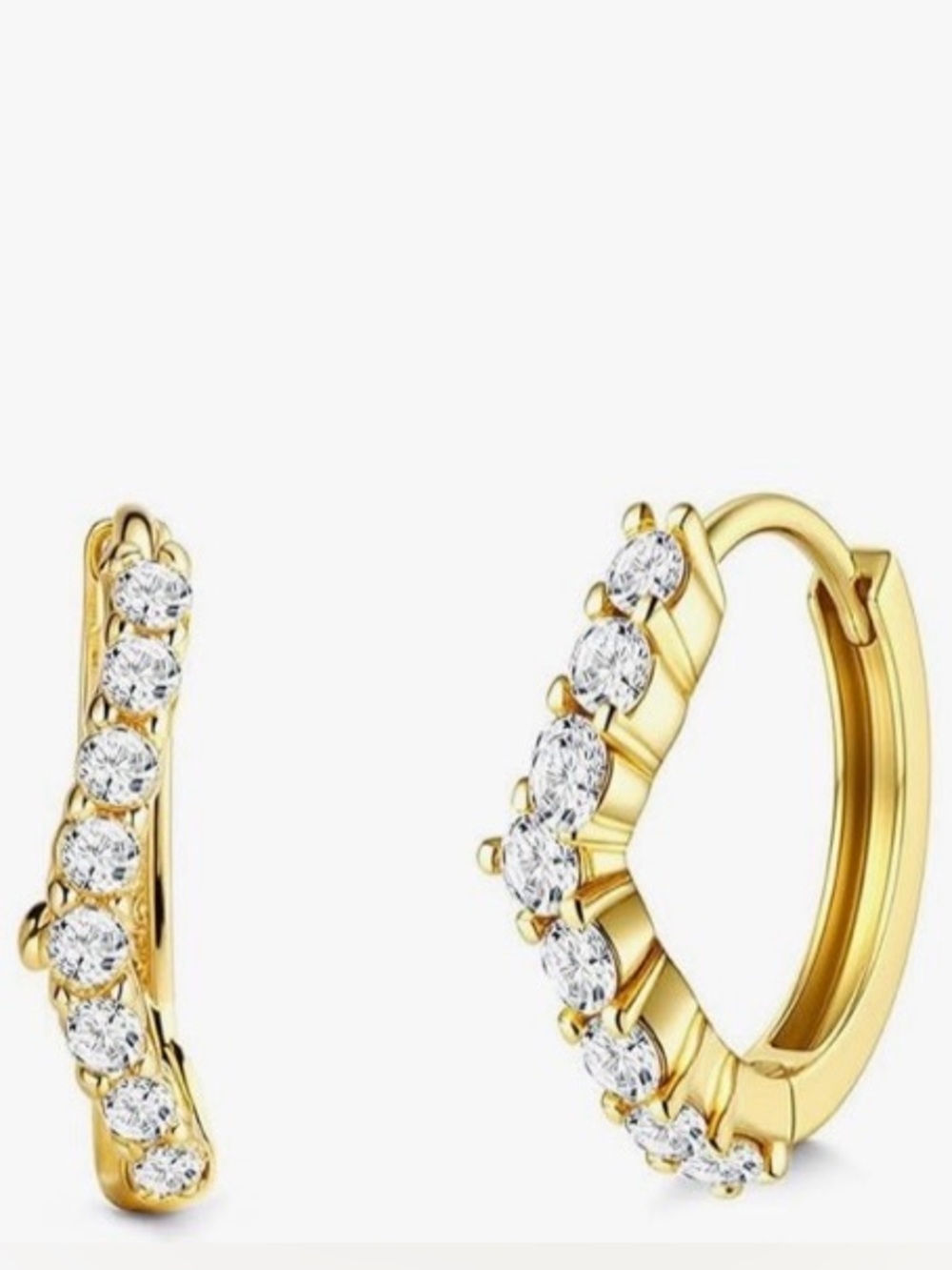 #79 Gold Plated Hoop Earrings